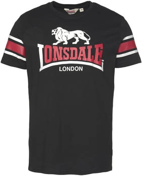 Lonsdale T-Shirt Hempriggs schwarz