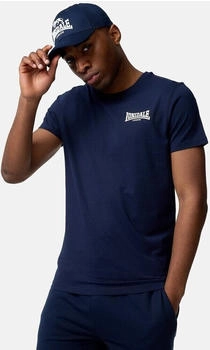 Lonsdale Elmdon T-Shirt schmale Passform navy weiß