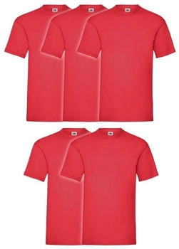 Fruit of the Loom Valueweight T-Shirt dunkelrot
