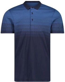 CMP Kurzarm-Poloshirt schwarz blau 33N5547