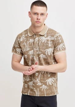 Blend Polo beige weiß