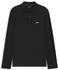 Hugo Boss Longsleeve-Poloshirt aus Baumwoll-Piqué - Style Plisy 50536609 Schwarz