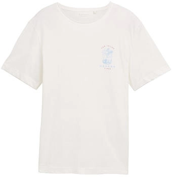 Tom Tailor T-Shirt mit Print off white (1046755_10332)