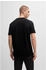 Hugo Boss Regular-Fit T-Shirt aus Stretch-Baumwolle mit Kontrast-Logo - Style Tee V 50506347 Schwarz