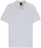 Slim-Fit Poloshirt aus Stretch-Baumwolle mit Logo-Aufnäher - Style Passenger 50507803 Hellgrau