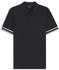 Slim-Fit Poloshirt aus Baumwolle mit gestreiften Ärmelbündchen - Style Polo Zone 50544448 Dunkelblau