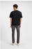 Hugo Boss Relaxed-Fit T-Shirt aus Baumwolle mit Logo-Artwork - Style Te_voyage 50546370 Schwarz