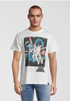 Recovered T-Shirt 'Star Wars Classic New Hope' weiß