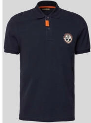 Napapijri Kurzarm-Poloshirt blau Entspannter Schnitt