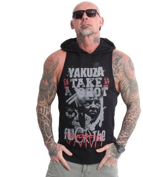 Yakuza Shot Hooded Tanktop schwarz