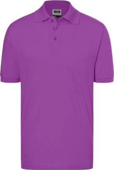 James & Nicholson Polohemd Armbündchen purple