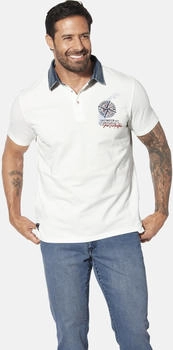 Jan Vanderstorm Poloshirt Torgund wollweiß
