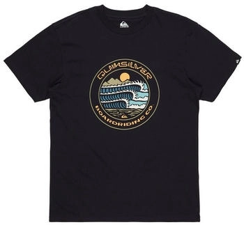 Quiksilver EV Three Seas S S T-Shirt schwarz dunkelblau