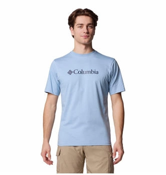 Columbia CSC Basic Logo Kurzarm ripple blau csc branded