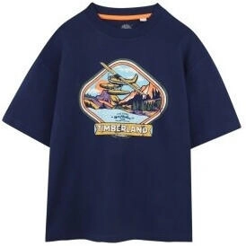 Timberland T60433 Marineblaues Kurzarm-T-Shirt