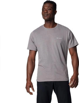 Columbia Thistletown Hills Kurzarmshirt city grau meliert 023