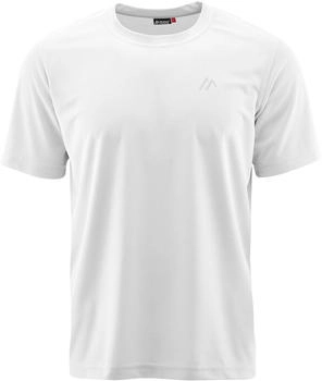 Maier Sports Walter T-Shirt weiß grau