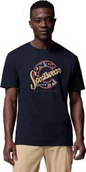 Columbia Rapid Ridge Graphic Kurzarm-T-Shirt blau 2XL