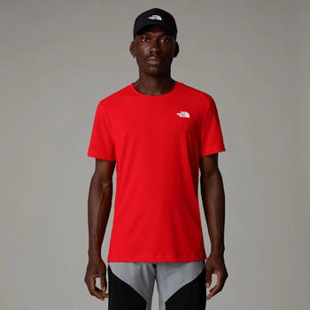 The North Face Lightning Alpine T-Shirt (0A87H7) high risk red