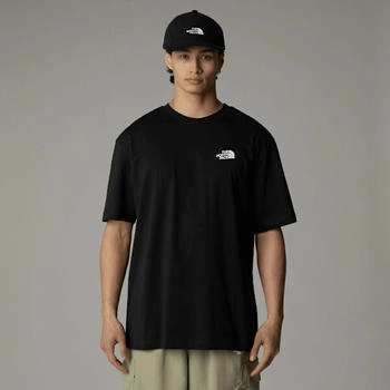 The North Face Simple Dome T-Shirt In Oversize (0A87NR) tnf black