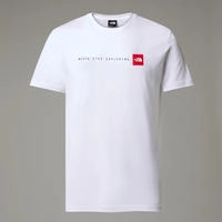 The North Face T-Shirt Never Stop NF0A87NS Wei&szlig; Regular Fit Male