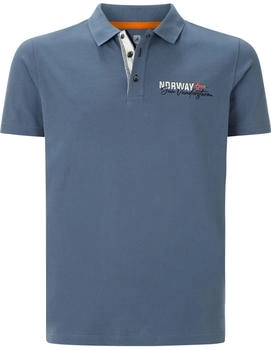 Jan Vanderstorm Poloshirt JAKOV blau schwarz