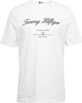 Tommy Hilfiger Logo Embroidery T-Shirt (MW0MW33691) white