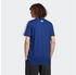 Adidas Codes Collegiate Linear Graphic T-Shirt dunkelblau weiß