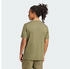 Adidas Essentials Small Logo Single Jersey T-Shirt JF1097 olive schwarz