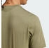 Adidas Essentials Small Logo Single Jersey T-Shirt JF1097 olive schwarz
