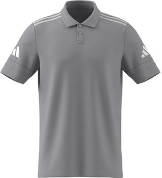 Adidas Poloshirt Squadra25 team light grey/white