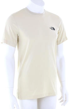 The North Face NF0A87NG3X4 M S S Simple Dome Tee T-Shirt 0A87NG gravel