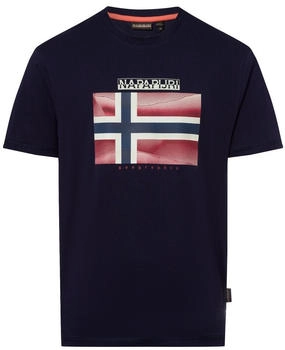 Napapijri SLari S/S T-Shirt BlueMarine