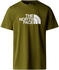 The North Face Easy T-Shirt Für Herren (0A8A6C) forest olive/tnf white