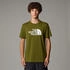 The North Face Easy T-Shirt Für Herren (0A8A6C) forest olive/tnf white
