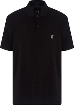 Armani Exchange Cotton Polo Shirt (XM000367-AF13022) black