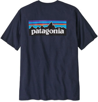 Patagonia P-6 Logo Responsibili-Tee (38504) new navy