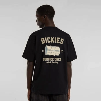 Dickies Service Crew T-Shirt Mann Schwarz Size (0A4Z8T-BLACK)