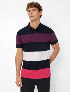 BRAX Herren Polo Style PIO summer grape mehrfarbig Gr. (264508_70430600_85)