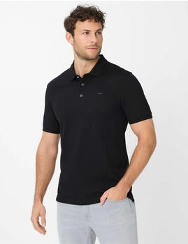 BRAX Herren Polo Style PETE black perma schwarz Gr. (204500_70426000_02)