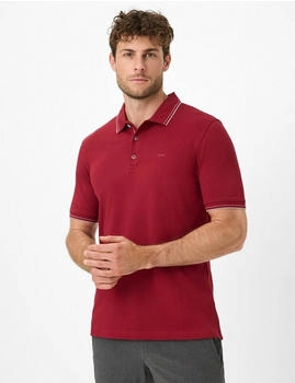 BRAX Herren Polo Style PETE red wine dunkelrot Gr. (274898_70433100_42)