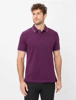 BRAX Herren Polo Style PETE blackberry dunkles lila Gr. (274898_70433100_88)