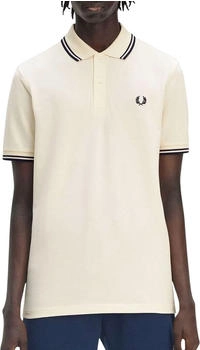 Fred Perry Polo-Shirt Slim Fit wei&szlig; (FPPPM3600-Y24)