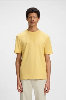 Hugo Boss Relaxed-Fit T-Shirt aus Stretch-Baumwolle mit Logo-Print - Style TChup 50473278 Gelb