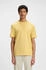 Hugo Boss Relaxed-Fit T-Shirt aus Stretch-Baumwolle mit Logo-Print - Style TChup 50473278 Gelb