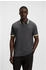 Hugo Boss Paddy Poloshirt aus Baumwoll-Piqué mit Logo an der Kragenunterseite - Style Paddy 50469055 Dunkelgrau