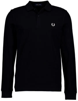 Fred Perry Polo-Shirt Slim Fit schwarz (M6006-350)