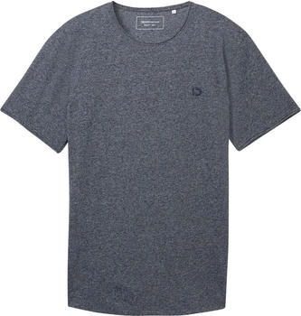 Tom Tailor Denim T-Shirt in Melange-Optik (1043492) sky captain blue