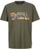 laurel green: Fjällräven Multicolor Logo T-Shirt