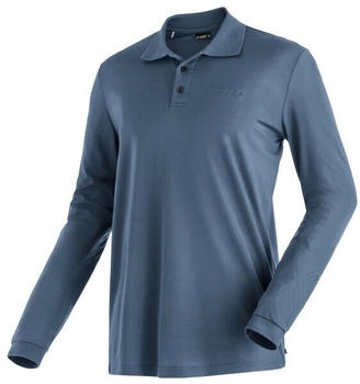 Maier Sports Ulrich Polo T-Shirt blau